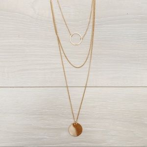 Minimal Layered Gold Necklace